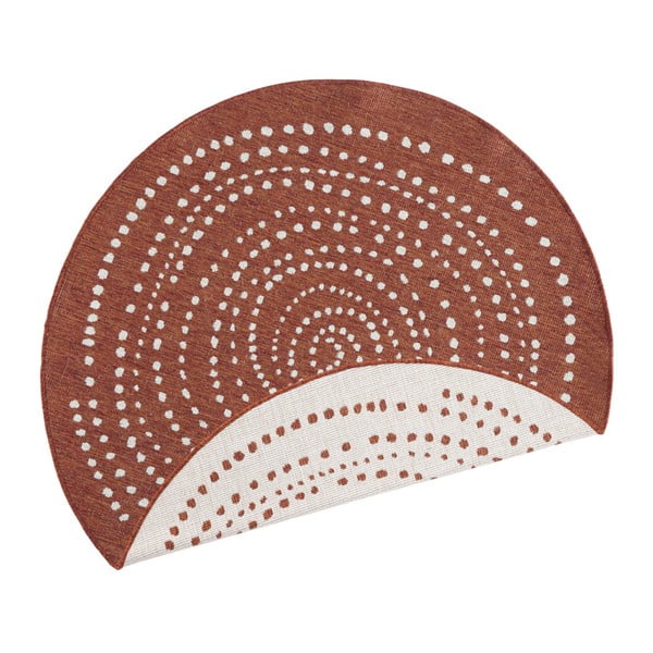 Bali piros kültéri szőnyeg, ⌀ 140 cm - NORTHRUGS-image-3