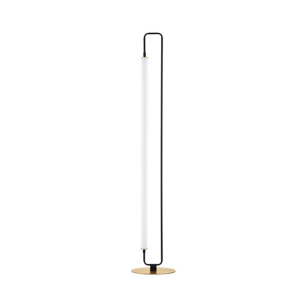 Fehér-matt fekete fém LED állólámpa (magasság 150 cm) Wetro – Nova Luce