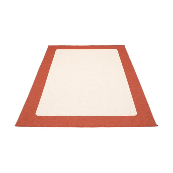 Téglavörös-krémszínű kültéri-beltéri szőnyeg 180x260 cm Ilda Brick – Pappelina