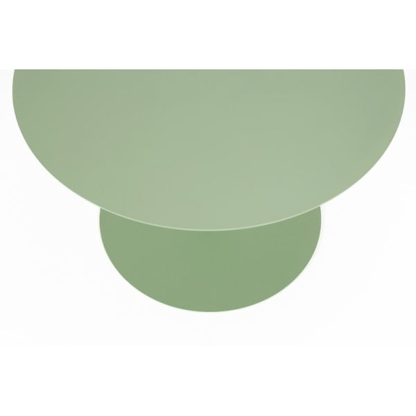 Zsályaszínű acél kerek dohányzóasztal ø 60 cm Snow – Zuiver-image-2