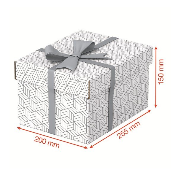 3 db fehér tárolódoboz, 20 x 25,5 cm - Esselte Home-image-2