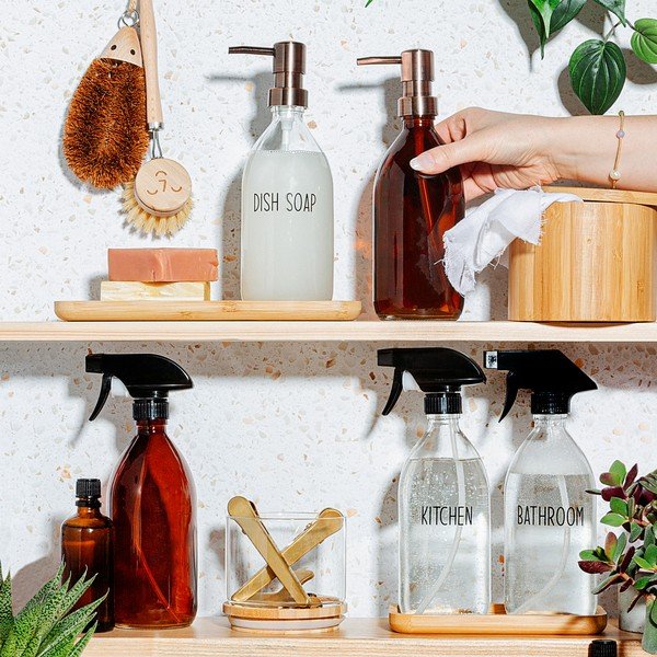 Üveg növénypermetező 500 ml Amber – Sass & Belle-image-1