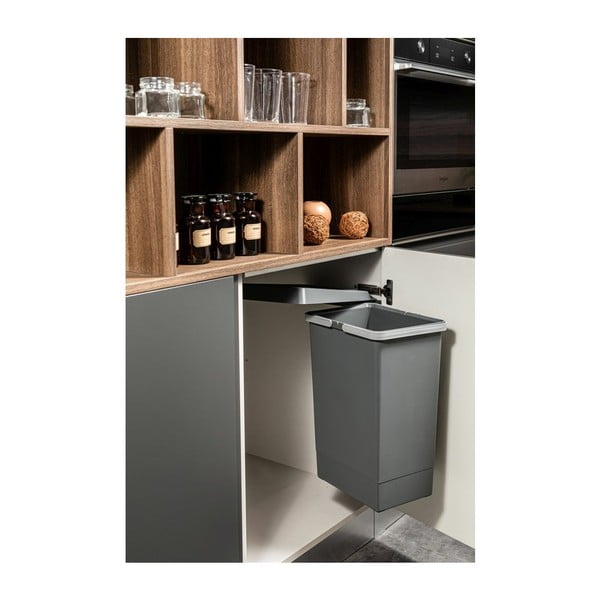 Beépíthető műanyag szemetes 24 l Swing 2.0 - Elletipi-image-1