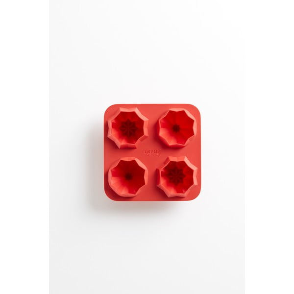 Fortune Origami piros szilikon sütőforma - Lékué