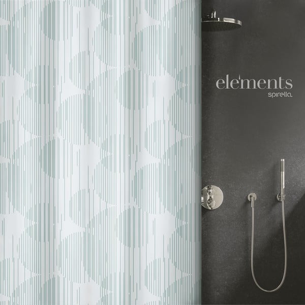 Zuhanyfüggöny 180x200 cm Raio – Spirella