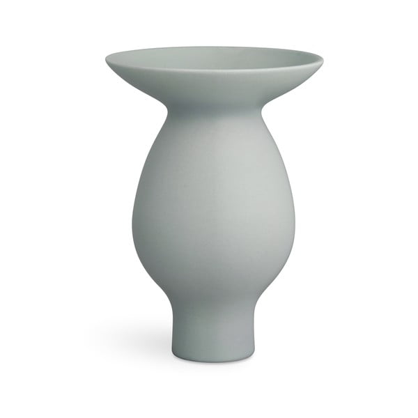 Kontur kékesszürke kerámia váza, magasság 25 cm - Kähler Design