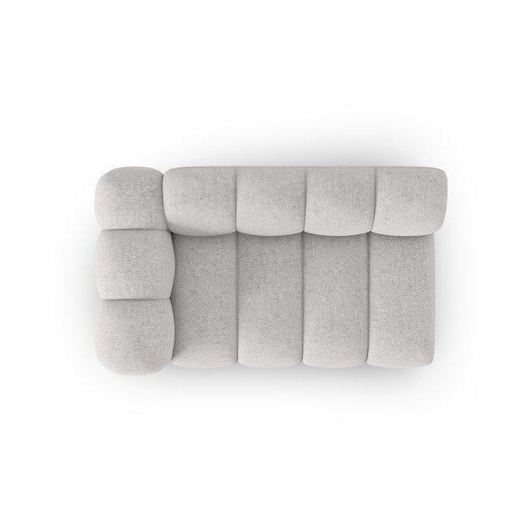 Világosszürke kanapé modul (bal oldali) Lupine – Micadoni Home-image-3