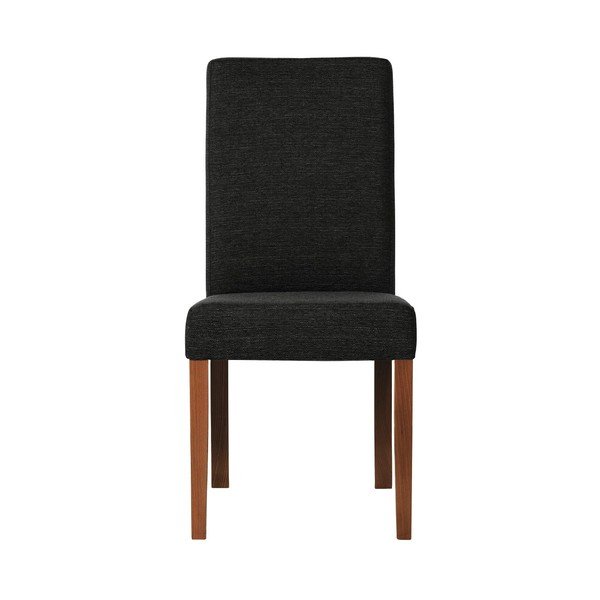 Tonka fekete bükk szék sötétbarna lábakkal - Ted Lapidus Maison-image-1