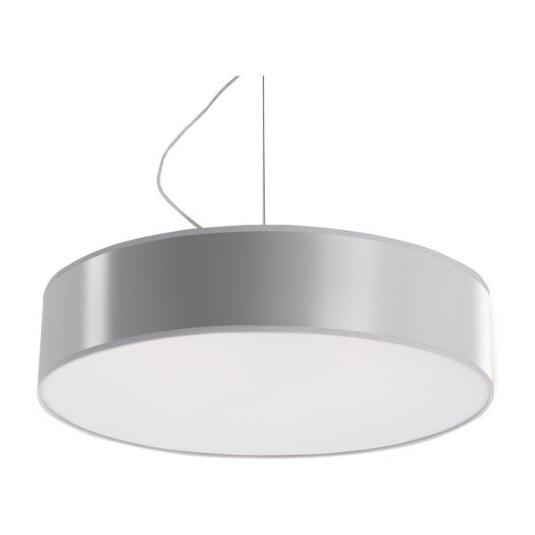 Szürke függőlámpa ø 45 cm Atis – Sollux