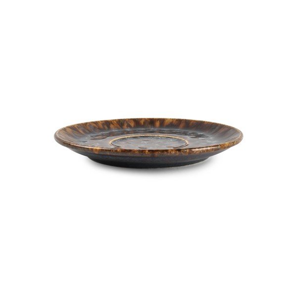 Barna porcelán csészealj ø 15 cm Resto – BonBistro-image-1