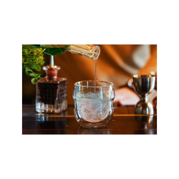 Sferico 2 db-os duplafalú pohár szett, 250 ml - Vialli Design-image-4