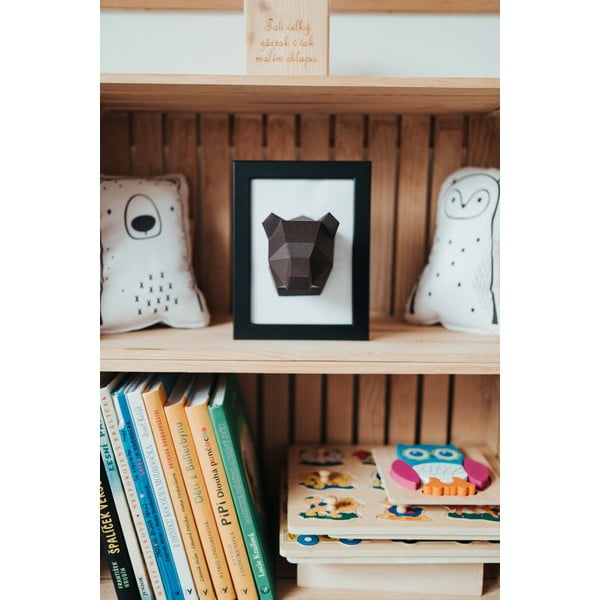 Mini medve kreatív hajtogatható papírfigura - Papertime-image-3