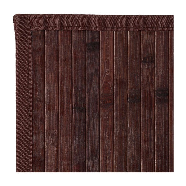 Sötétbarna bambusz szőnyeg 140x200 cm – Casa Selección-image-1