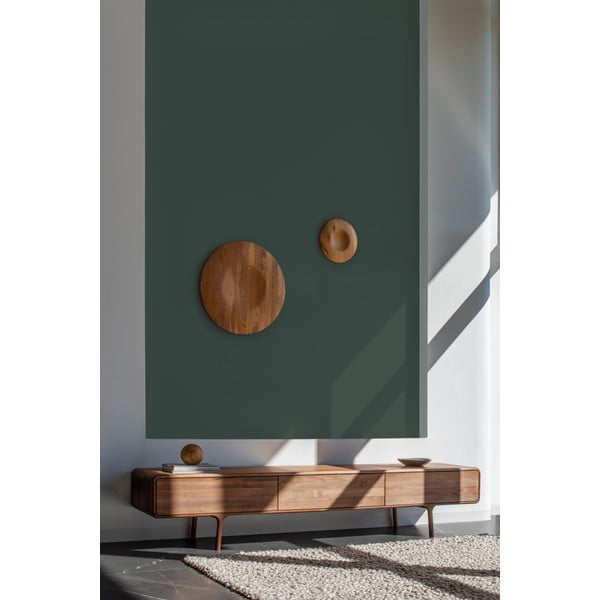 Barna diófa TV-állvány 220x45x45 cm Fawn – Gazzda-image-1