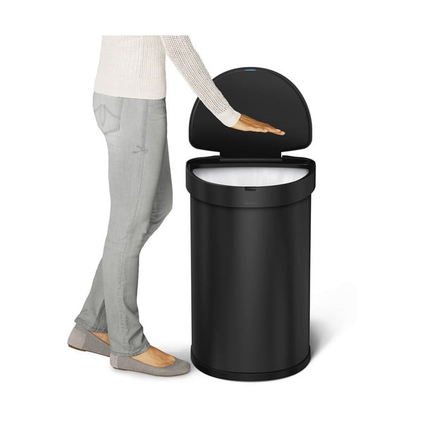 Rozsdamentes acél érintésmentes szemetes 45 l – simplehuman-image-1