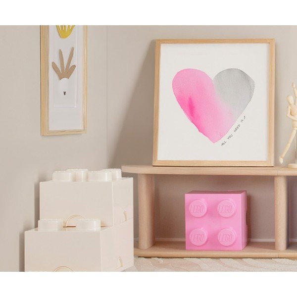 Fehér négyszögletes tárolódoboz - LEGO®-image-1