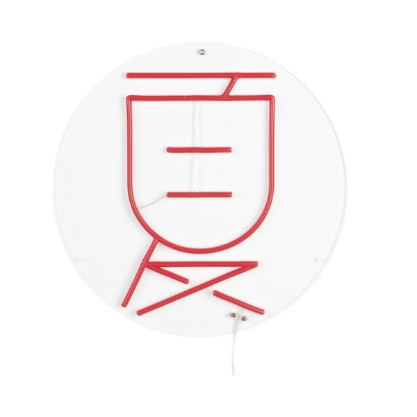 Piros LED neon fénydekoráció Sya – Dutchbone