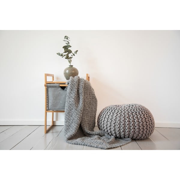 Szürke-natúr színű bambusz alacsony fürdőszoba szekrény 40x56 cm Bahari – Wenko-image-3