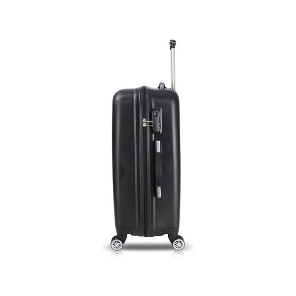 COLORS LASSO Pilot Suitcase fekete görgős bőrönd USB csatlakozóval - My Valice-image-4