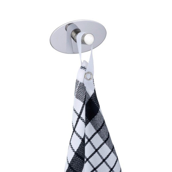 Piceno 2 db rozsdamenetes acél öntartó akasztó - Wenko-image-2