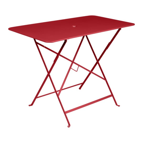 Bistro piros kerti asztal, 97 x 57 cm - Fermob