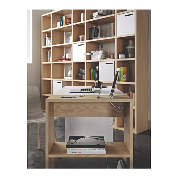 Pombal világosbarna könyvespolc, magasság 224 cm - TemaHome-image-2