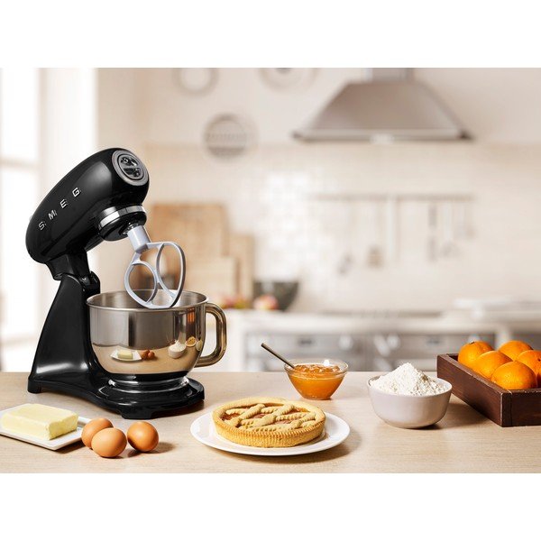 Fekete konyhai robotgép 50's Retro Style – SMEG-image-1