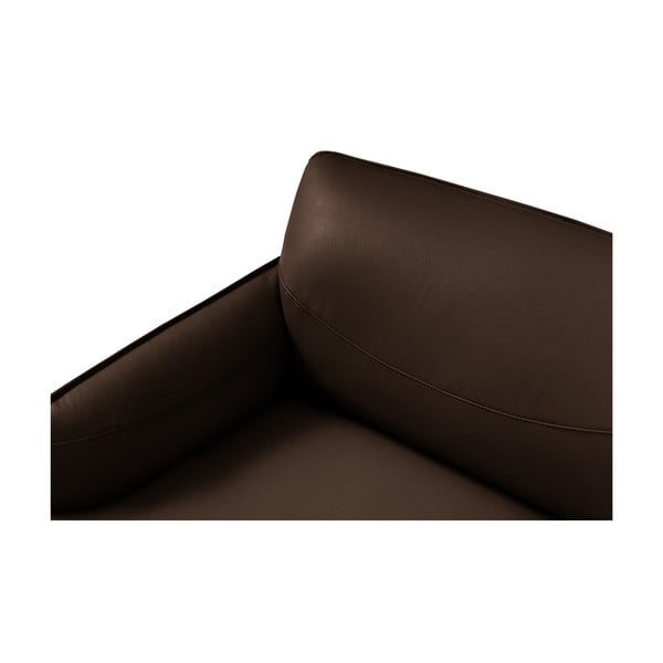 Neso barna bőr fotel - Windsor & Co Sofas-image-4