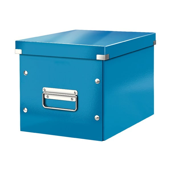 Office kék tárolódoboz, hossz 26 cm Click&Store - Leitz