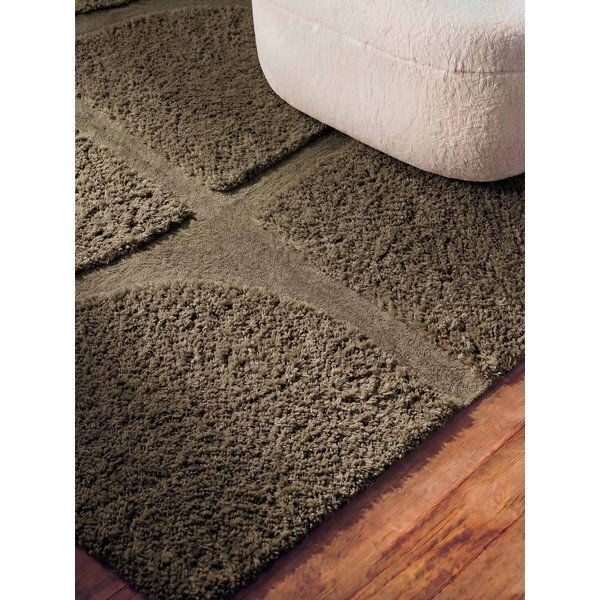 Khaki kézi szövésű szőnyeg 200x300 cm Lambeth Jasper – Ted Baker-image-1