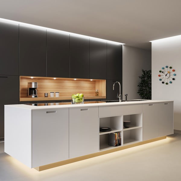Fekete LED szalag 500 cm Chip – Reality-image-2
