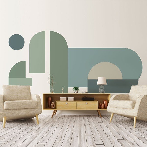 Matrica falra 90x185 cm Amazonian Arches – Ambiance-image-1