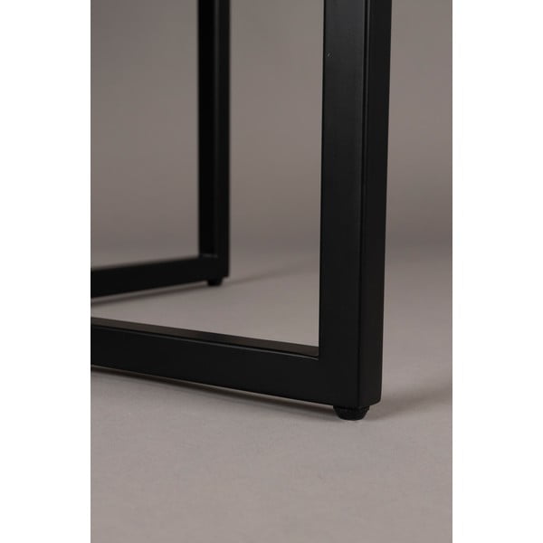 Kerek étkezőasztal tölgyfa dekoros asztallappal ø 120 cm Class – Dutchbone-image-1