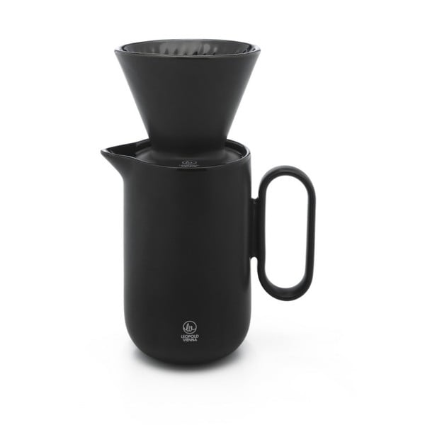 Fekete agyagkerámia kávékészítő szett Palermo - Leopold Vienna-image-3