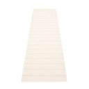 Krémszínű kültéri-beltéri futószőnyeg 70x270 cm Carl Vanilla – Pappelina