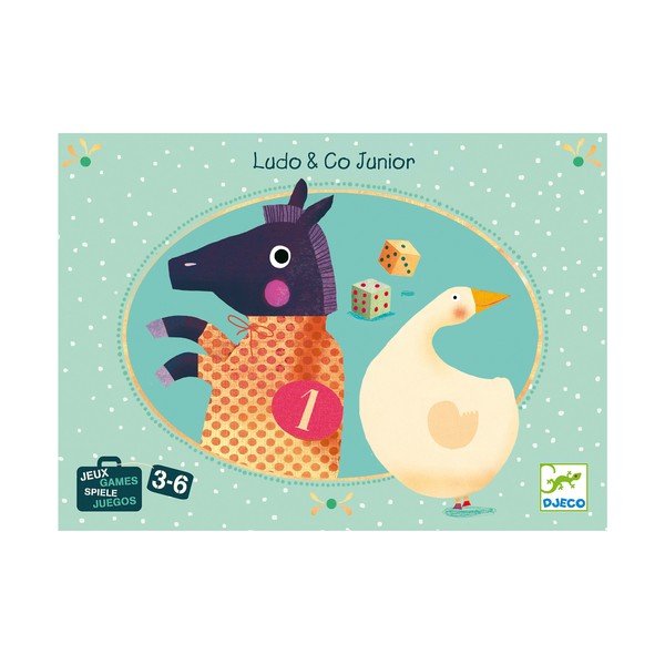 Társasjáték Nomad Ludo & Co Junior - Djeco-image-2