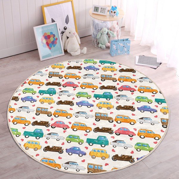 Gyerek szőnyeg ø 120 cm Comfort – Mila Home-image-3