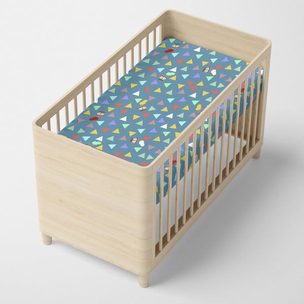 Knight elasztikus pamut lepedő, 70 x 140 cm - Mr. Fox-image-3