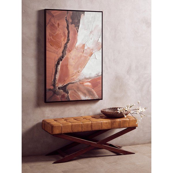 Keretezett-vászon kép 83x123 cm Astratto – Premier Housewares-image-1