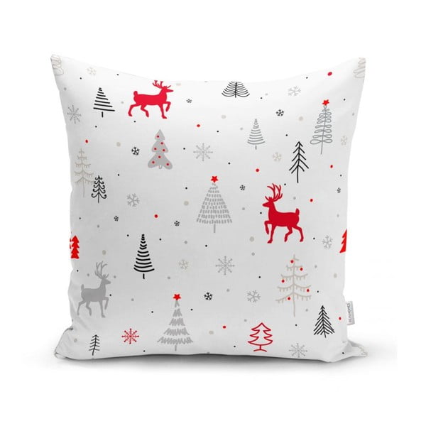 Párnahuzat szett  karácsonyi mintával 4 db-os 43x43 cm Snowflakes – Mila Home-image-3