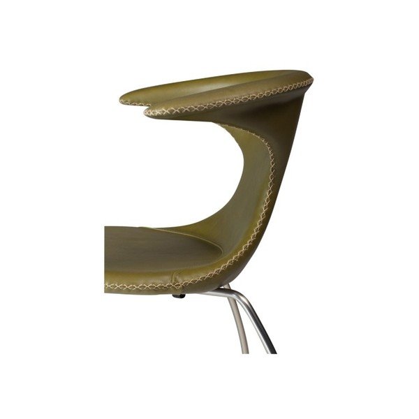 Flair zöld bőr szék - DAN-FORM Denmark-image-4