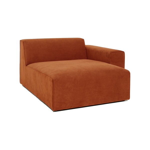 Sting narancssárga kordbársony kanapé modul, jobb oldali - Scandic-image-2