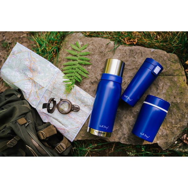 Fuori sötétkék thermo utazóbögre, 400 ml - Vialli Design-image-1