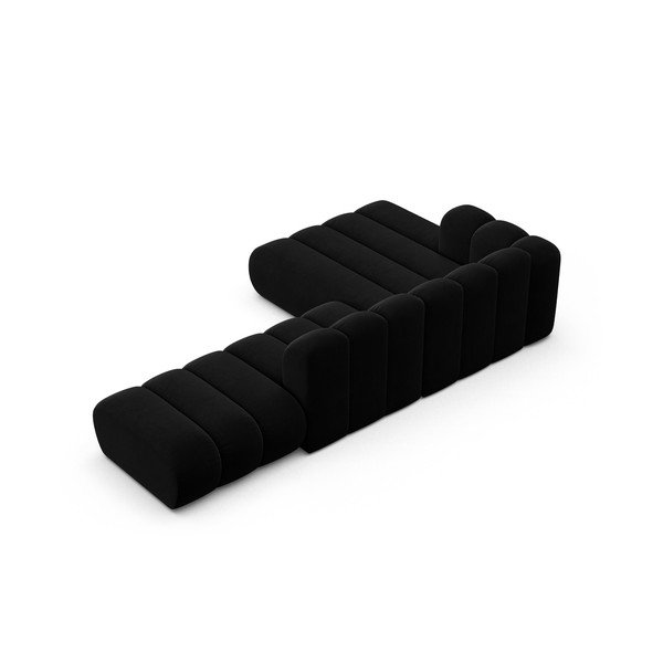 Antracitszürke sarokkanapé (bal oldali) Lupine – Micadoni Home-image-3