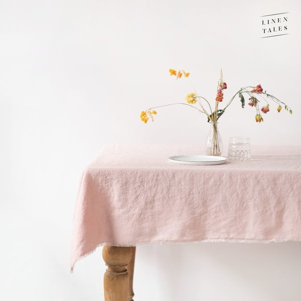 Len asztalterítő 140x140 cm - Linen Tales-image-2