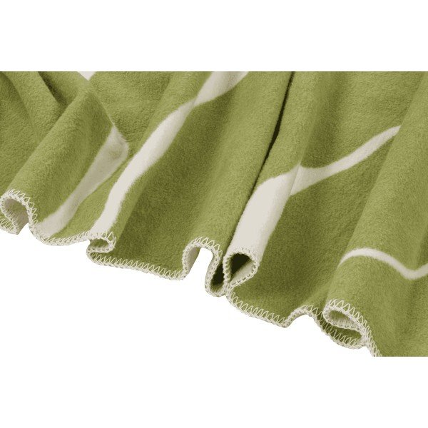Zöld-krémszínű takaró 150x200 cm Felu – noo.ma-image-4