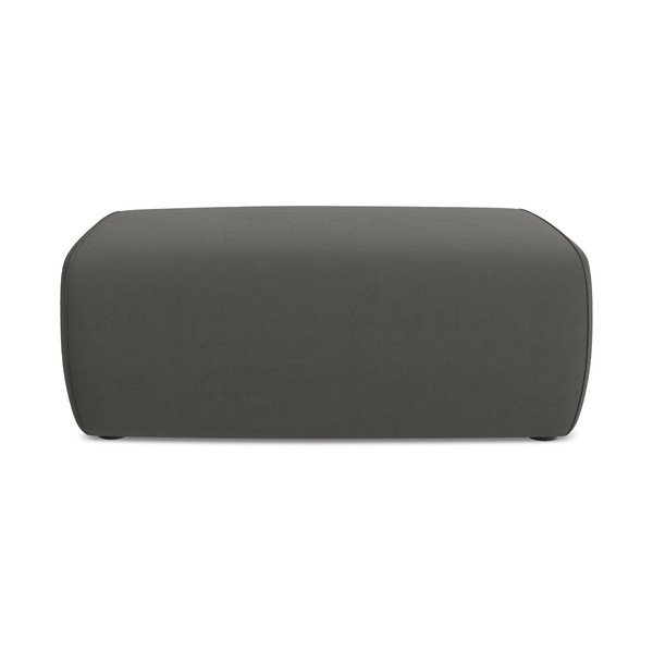 Sötétszürke bársony lábtartó Kapua – Makamii