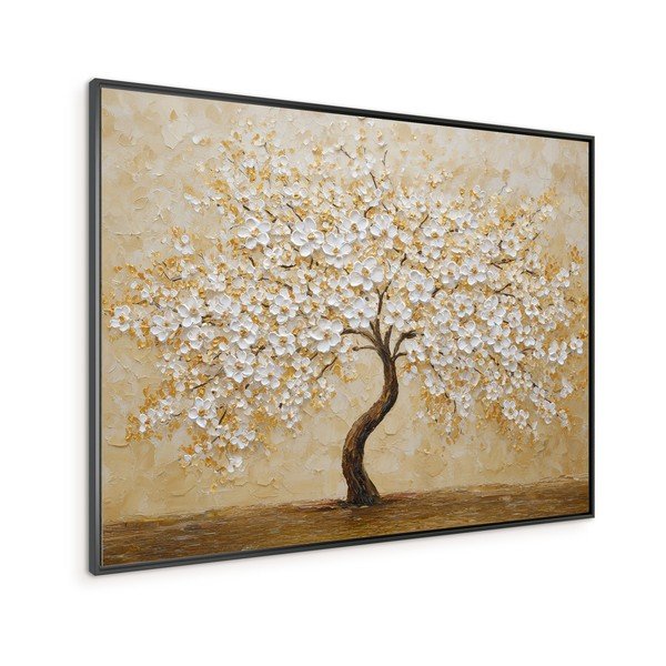 Nyomtatott keretezett kép 80x60 cm Golden Tree – Styler-image-3