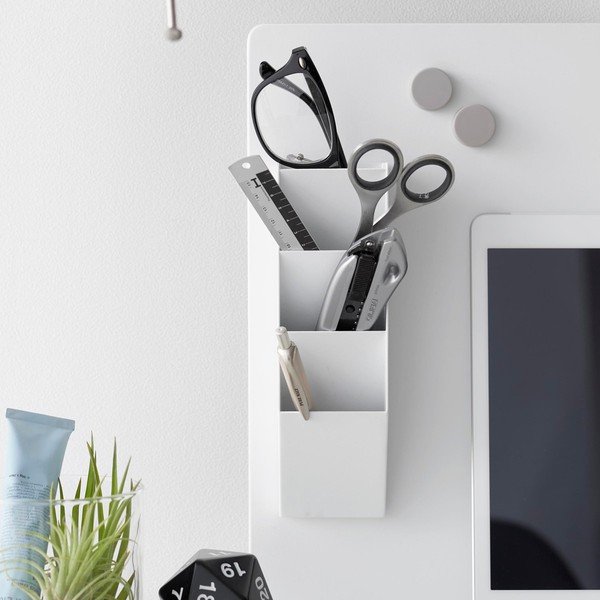 Fehér fém rendszerező írószerekhez Tower – YAMAZAKI-image-1