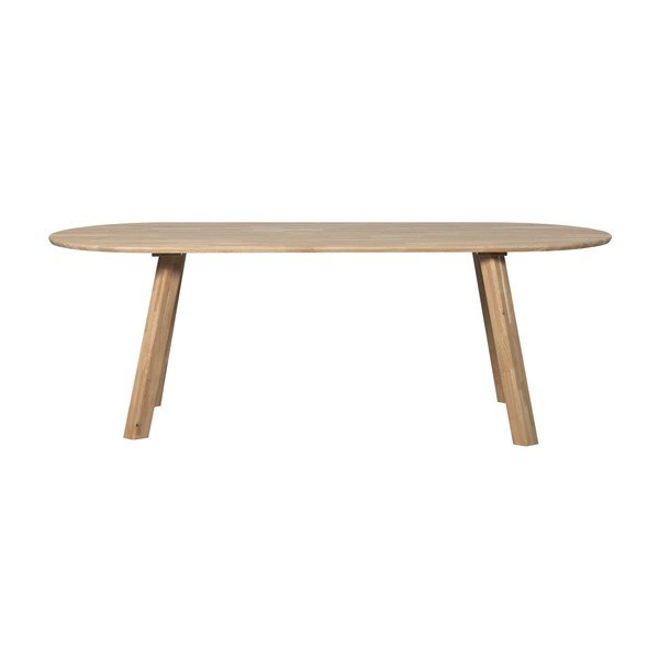 Tölgyfa étkezőasztal 90x220 cm Tablo – WOOOD